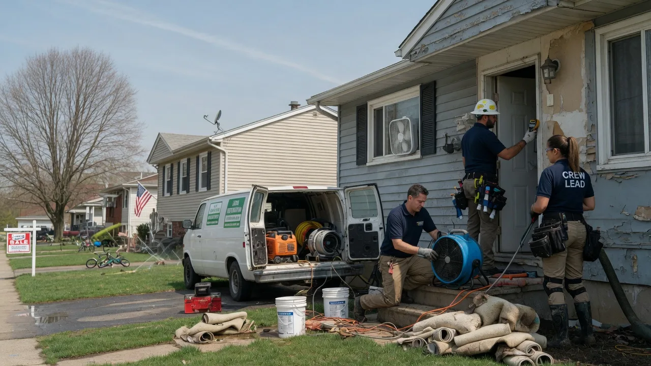 Flood Cleanup in Vandalia, OH near me